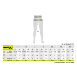 Matrix Tri-Layer Salopettes 25K 4XL