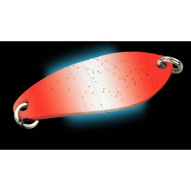 FTM Spoon Dragon 2,5g neon orange lumi/schwarz m. Glitter lumi