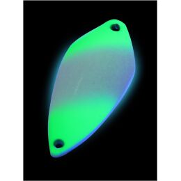 FTM Spoon Tremo 2,3gr. neon grün lumi/schwarz m. Glitter lumi