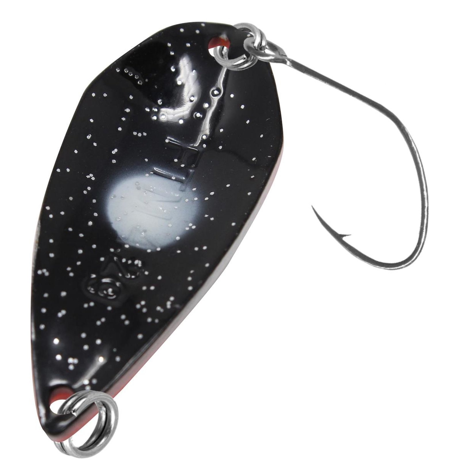 FTM Spoon Tremo 2,3gr. neon orange lumi/schwarz m. Glitter lumi