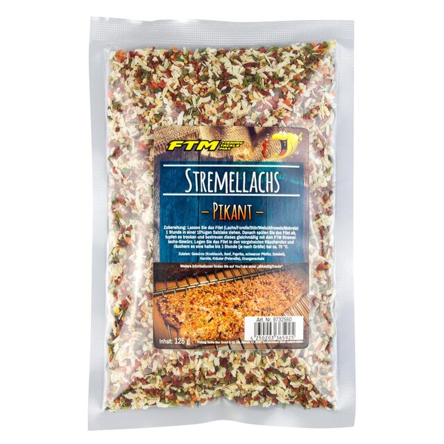 FTM Gewrz Stremellachs Pikant 125g Beutel