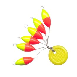 FTM Trout Piloten oval orange 3Stk.