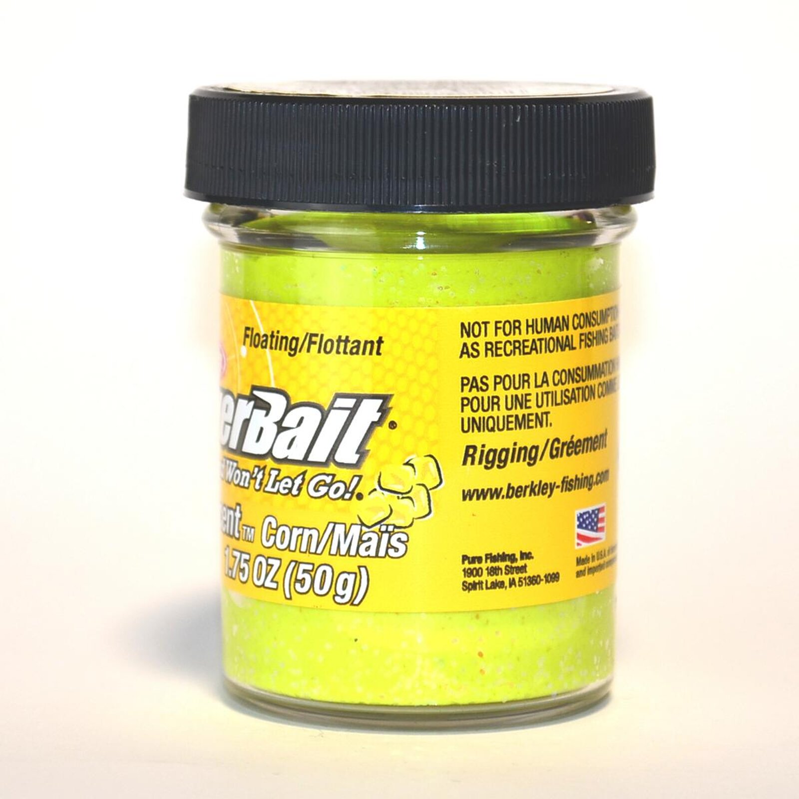 Berkley Trout Bait Glitter Corn/Mais - 50g