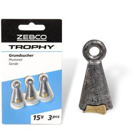 Zebco Grundsucher | Lotblei 3Stk.