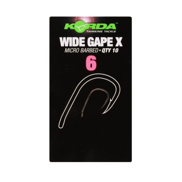 Korda Wide Gape X 10Stk.