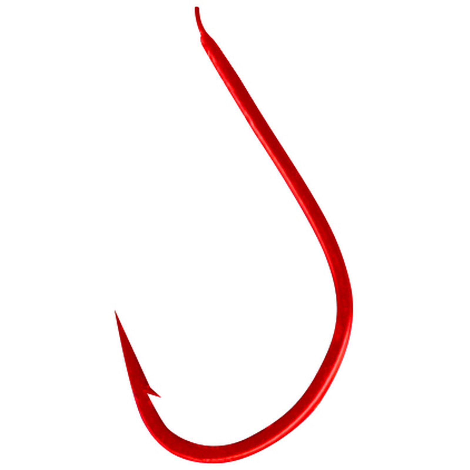 FTM Forellenvorfach Bienenmadenhaken rot 250cm 10Stk.