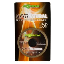 Korda Super Natural Braid 20m Weed Green 25lb 11,3kg