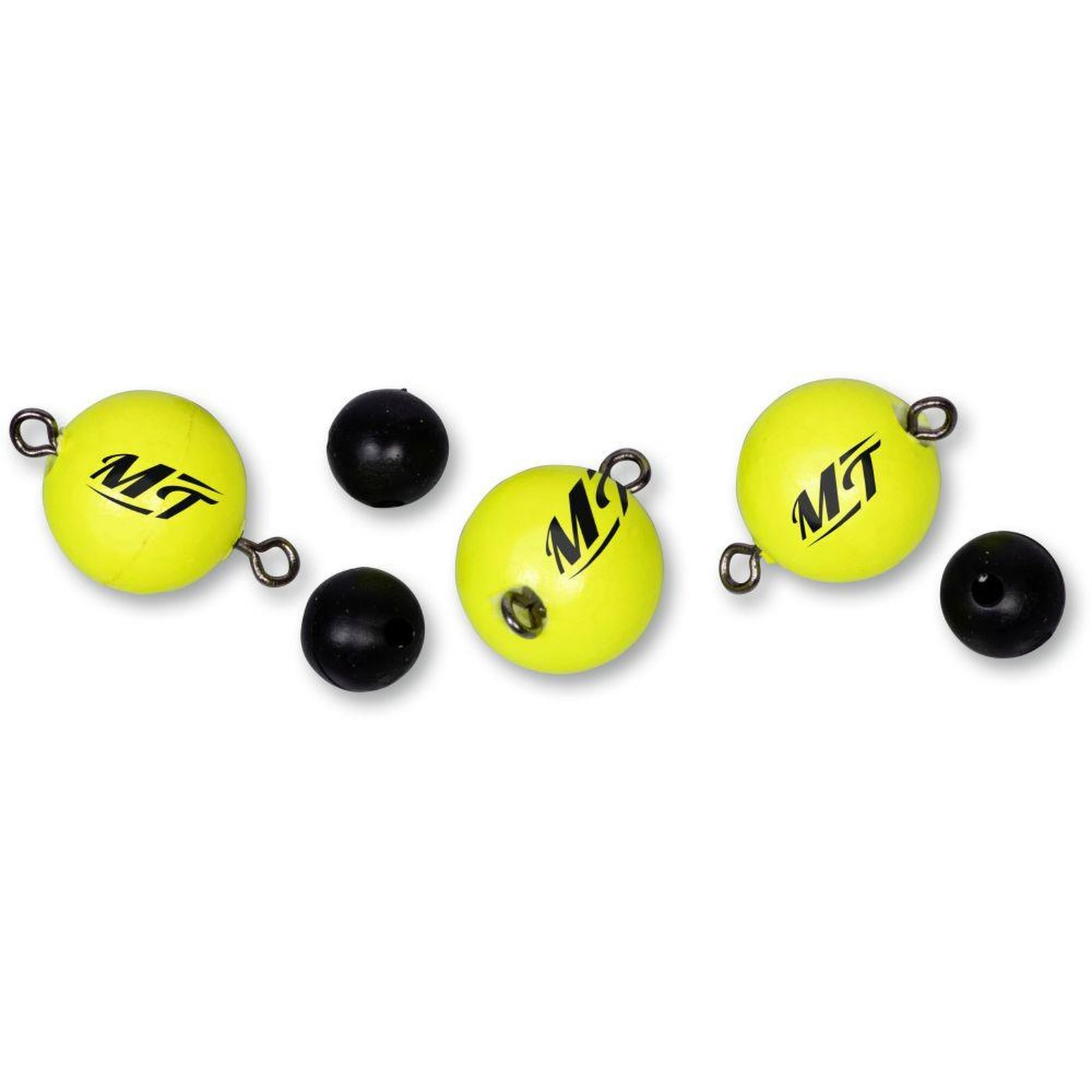 Magic Trout Float Connector 10mm 5 Stk. neon gelb