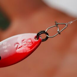 Trout Master Incy Spin Spoon 2,50g Black N White