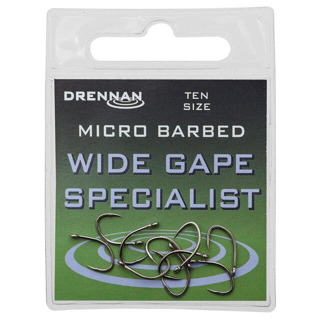 Drennan Wide Gape Specialist micro barbed 10 Stk.