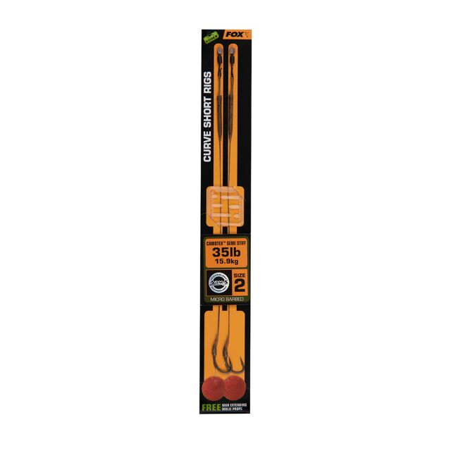 FOX EDGES Curve Short 2 - 35lb Camotex Semi Stiff 2Stk.