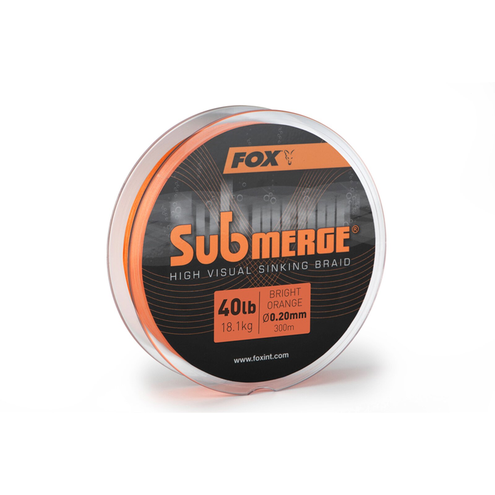 FOX Submerge High Visual Orange Sinking Braid