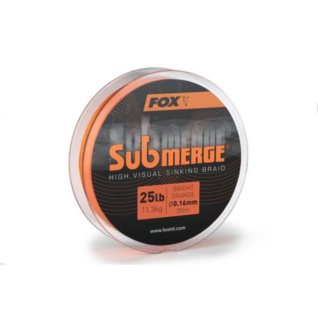 FOX Submerge High Visual Orange Sinking Braid