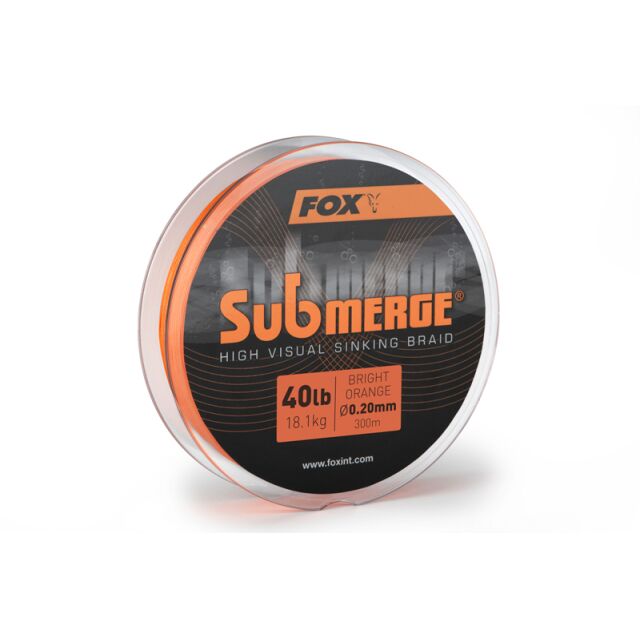 FOX Submerge High Visual Orange Sinking Braid