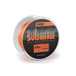FOX Submerge High Visual Orange Sinking Braid 300m 40lb/0.20mm