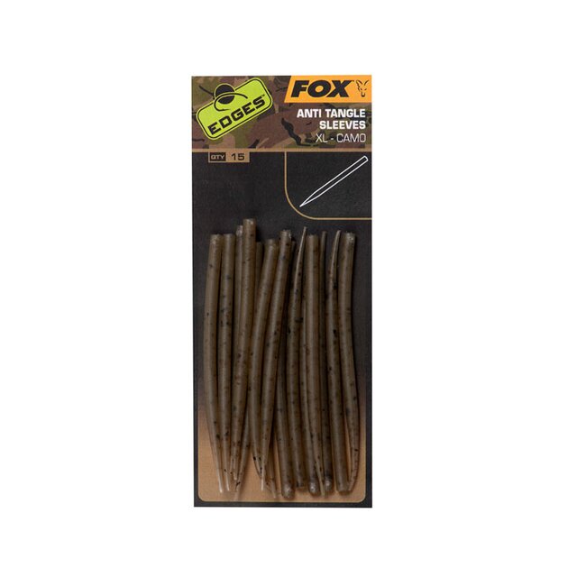 FOX Camo XL Anti Tangle Sleeves 15Stk.