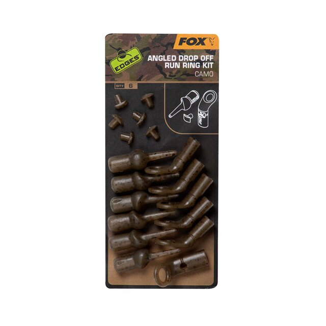FOX Camo Angled Drop Off Run Ring Kit 8Stk.