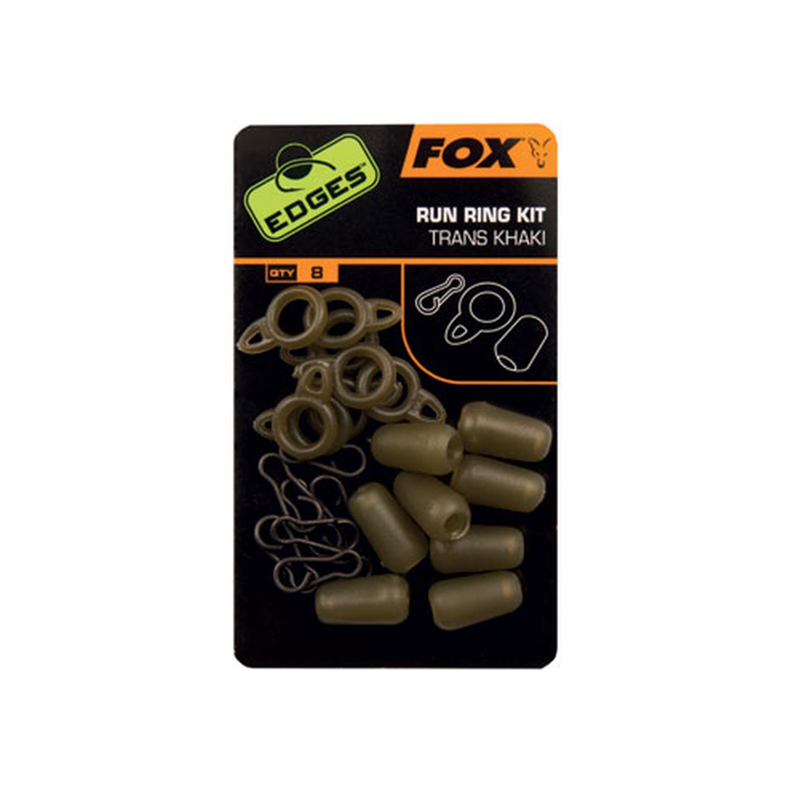 FOX EDGES&trade; Run Ring Kit - Trans Khaki