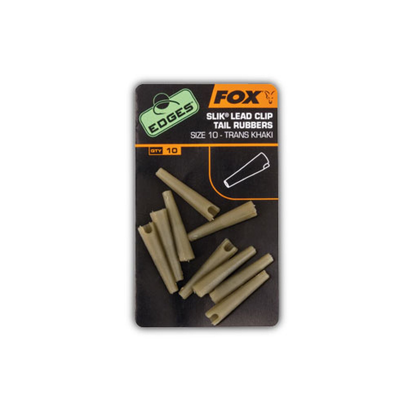 FOX EDGES&trade; Safety Lead Clip Tail Rubber