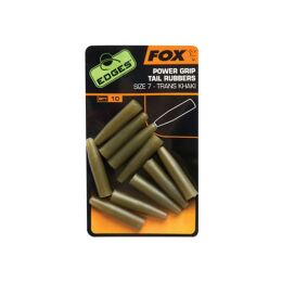 FOX EDGES&trade; Power Grip Tail Rubbers - Size 7 10Stk.