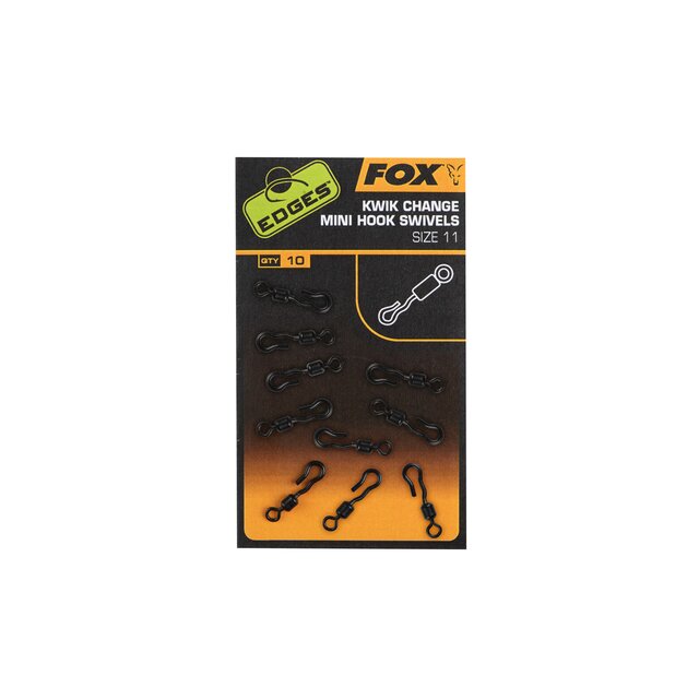 FOX Mini Hook Swivels 10Stk.