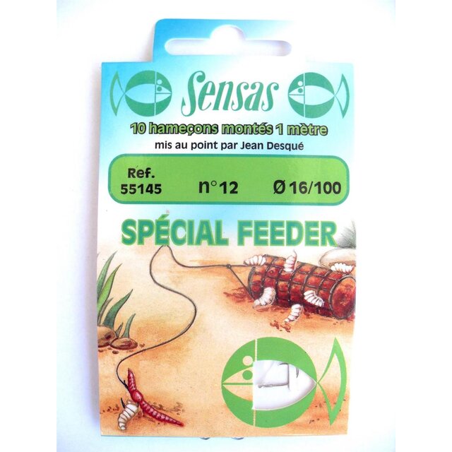 Sensas gebundene Feederhaken Special Feeder 3311 10Stk.