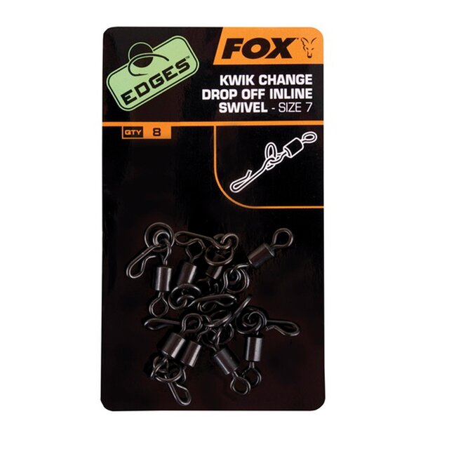 FOX EDGES Kwik Change Inline Swivel 8Stk.