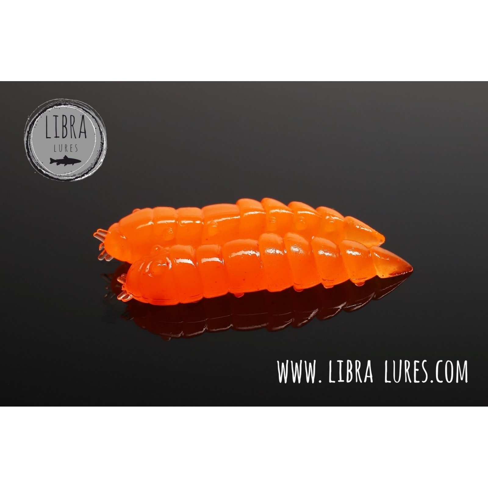 Libra Lures Kukolka 42mm Cheese 10Stk. 011 - hot orange limited edition