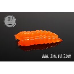 Libra Lures Kukolka 42mm Cheese 10Stk. 011 - hot orange