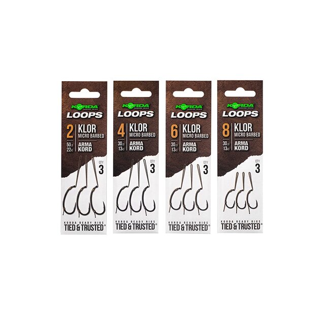 Korda Loop Rigs Klor 3Stk.