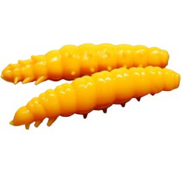 Libra Lures Larva 35mm Cheese 12Stk. 008 - dark yellow
