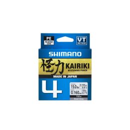 Shimano Kairiki 4 Steel Gray 150m 0,315mm 22,7kg