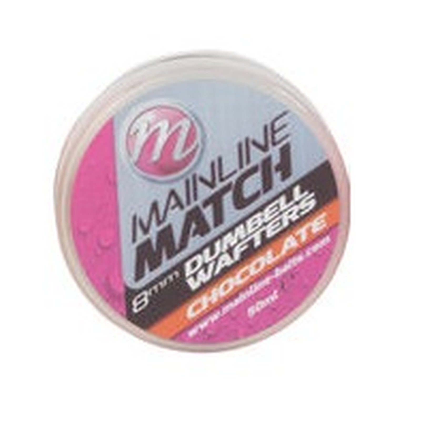 Mainline Match Dumbell Wafters 6mm 50ml - Orange Chocolate