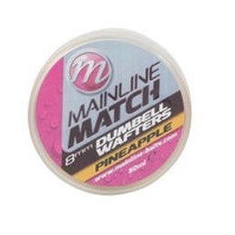 Mainline Match Dumbell Wafters 6mm 50ml - Yellow Pineapple