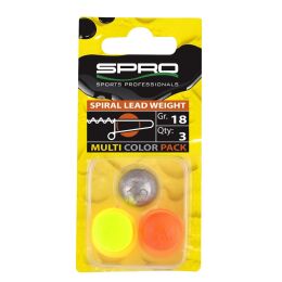 Spro Spiral Lead Weigh 3Stk. 7g