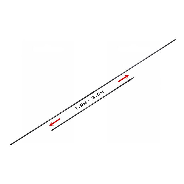 Drennan Specialist Twistlock Long Range Handle 3,50m