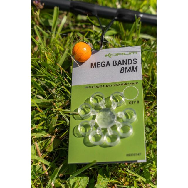 Korum Mega Bait Bands 8Stk. 8mm
