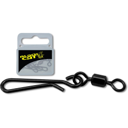 Black Cat Uni Clip schwarz matt 5Stk.