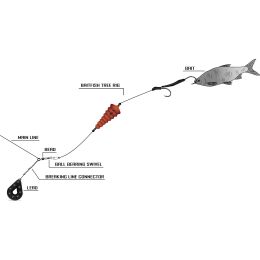 Black Cat Baitfish Tree Rig