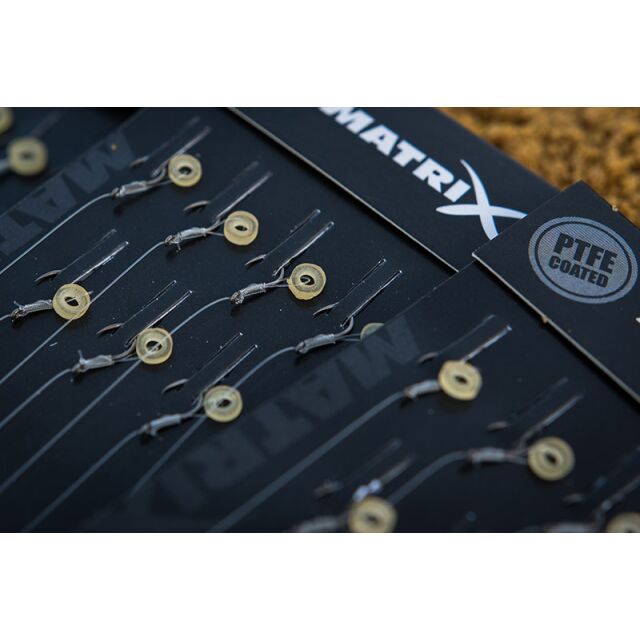 Matrix MXC-3 Bait Band Rigs Barbless 10cm/4 8Stk. #14 0,18mm
