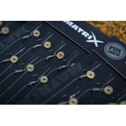 Matrix MXC-3 Bait Band Rigs Barbless 10cm/4 8Stk. #14 0,18mm
