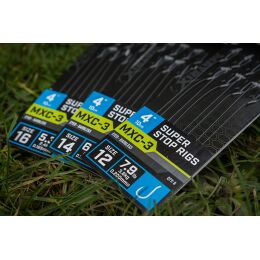 Matrix MXC-3 Super Stop Rigs Barbless 10cm/4 8Stk.