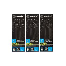Matrix MXC-3 Super Stop Rigs Barbless 10cm/4 8Stk. #16...