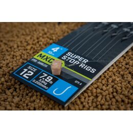 Matrix MXC-3 Super Stop Rigs Barbless 10cm/4 8Stk. #14 0,185mm