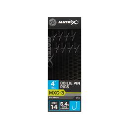 Matrix MXC-3 Boilie Pin Rigs Barbless 10cm/4&rdquo;...