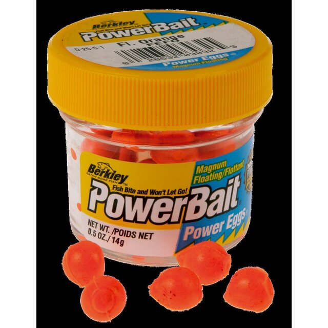 Berkley PowerBait Power Eggs Floating Magnum Fluo Orange