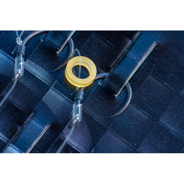 GURU QM1 Ready Rig Bait Bands 4" 8Stk. #14 0,19mm