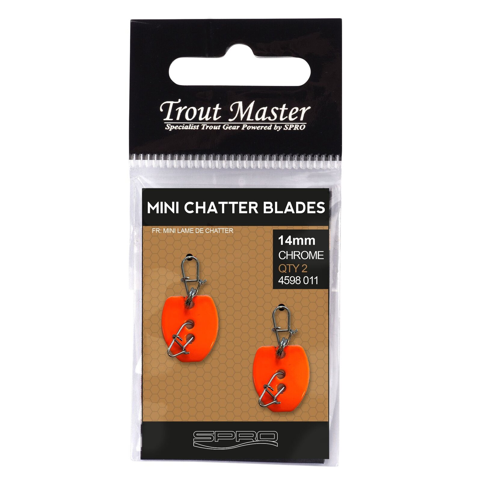 Trout Master Mini Chatter Blades