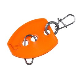 Trout Master Mini Chatter Blades UV Orange
