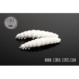 Libra Lures Larva 35mm Cheese 12Stk. 000 - glow uv green